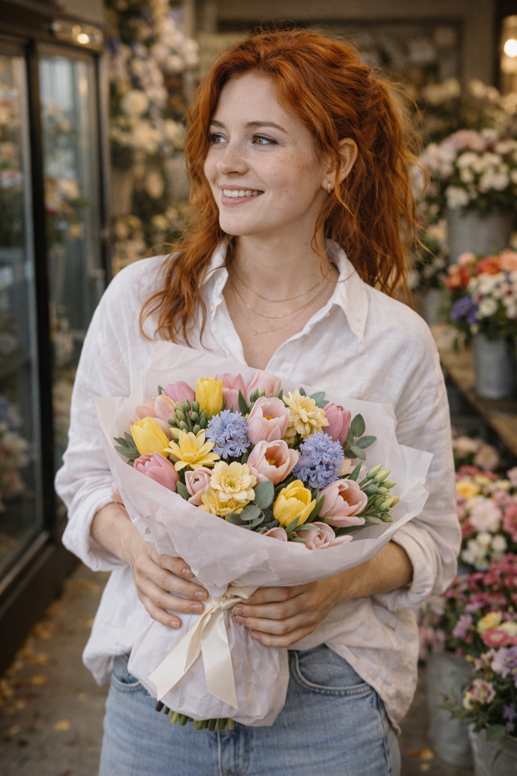 Тюльпани мікс — доставка квітів у Полтаві